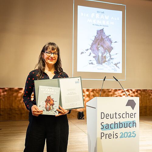 Die Gewinnerin des Deutschen Sachbuchpreises 2025 steht fest: Die Auszeichnung geht an Ulli Lust, Professorin für...